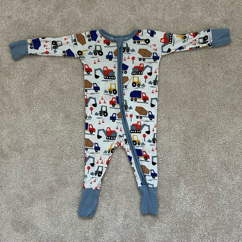Little Sleepies Construction Zippy